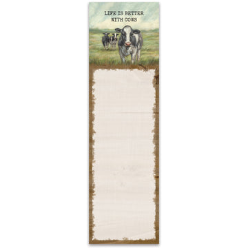 Primitives by Kathy Primitives by Kathy - Better With Cows List Pad